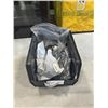 Image 1 : BLACK ULINE PARTS BIN WITH ASSORTED NEW CARABINER CLIPS