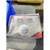 Image 2 : 2 ULINE PARTS BINS WITH CLEANING SUPPLY, DISINFECTANTS AND FACE MASKS