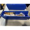 Image 5 : 2 BLUE ULINE PARTS BINS WITH ASSORTED AUTOMOTIVE BULBS AND HEADLIGHTS