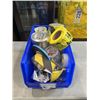 Image 1 : BLUE ULINE PARTS BIN FULL OF ASSORTED TAPES