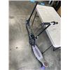 Image 1 : 2 ELECTRIC SCOTTERS. HAS BATTERIES, NO CHARGERS. WORKING