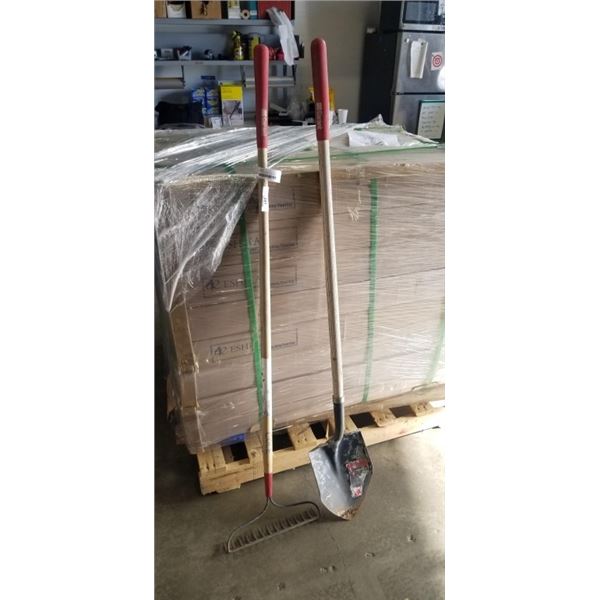 GARANT SPADE SHOVEL AND RAKE