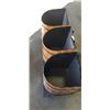 Image 2 : ROLLING 3 BARRELL ORGANIZER RETAIL MERHCANDISER