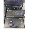 Image 4 : KLIM ITEMS INCLUDING V14 LAPTOP COOLER, BOOMBOX, CHROMA KEYBOARD, PORTABLE CD PLAYER, AND PORTABLE C