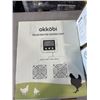 Image 2 : 2 OKKOBI EGG INCUBATORS MODEL OBI12, AND OKKOBI SOLAR FAN FOR CHICKEN COOP