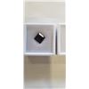 Image 2 : 2 NATURAL SMOKEY QUARTZ GEMSTONES, PRINCESS CUT