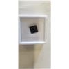 Image 3 : 2 NATURAL SMOKEY QUARTZ GEMSTONES, PRINCESS CUT