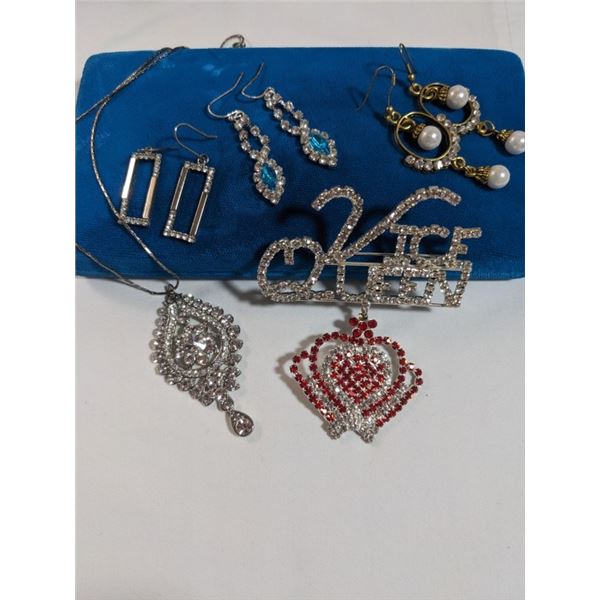 VINTAGE RHINESTONE JEWELRY
