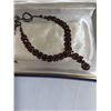Image 2 : VINTAGE RUBY RED RHINESTONES NECKLACE