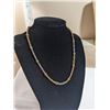 Image 2 : 2 TONE SILVER AND GOLD PLATED CHOKER NECKLACE