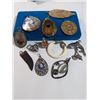 Image 1 : 12 LARGE MISC VINTAGE PENDANTS