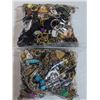 Image 2 : 2 BAGS OF MISC JEWELRY PARTS AND PIECES