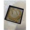 Image 1 : 22K GOLD PLATED CHOKER NECKLACE