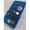 Image 2 : MEDIC ALERT PENDANT W/ CHAIN NECKLACE AND 2 BRACELETS