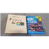 Image 1 : BINDER OF BASEBALL CARDS AND COMPETE BOOK OF 1991 BASEBALL CARDS