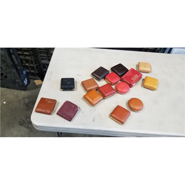 BAG OF VINTAGE LIGHTER CASES