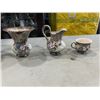 Image 2 : VINTAGE 4 PC VASE AND COFFEE SET