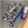 Image 1 : DYSON V10 CORDLESS STICK VACUUM WITH ACCESSORIES AND CHARGER WORKING