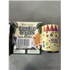 Image 4 : 2 BOXES ZENO 100 STICKS CHALK, ZENO JUMBO SIZE POSTER MARKERS TINY GEEKS PALM EGG CRAYONS, AND TINY 