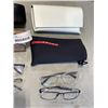 Image 3 : 4 PAIRS DESIGNER GLASSES IN CASE