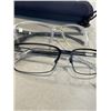 Image 5 : 4 PAIRS DESIGNER GLASSES IN CASE