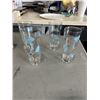 Image 2 : 3 SETS OF GLASS CUPS