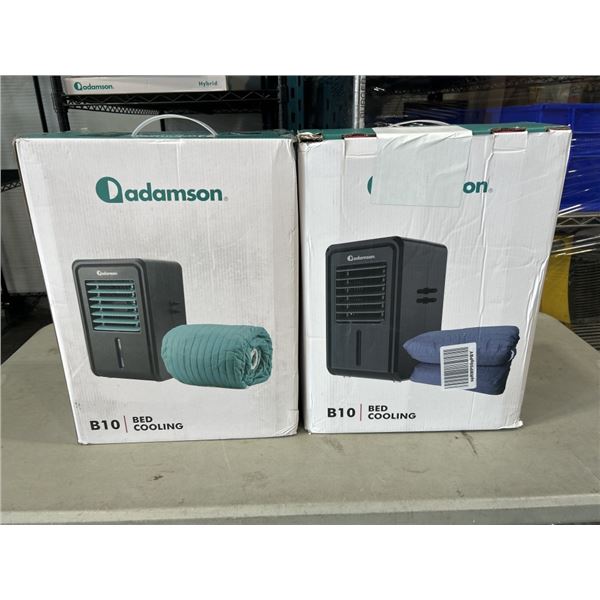 2 ADAMSON B10 BED COOLING SYSTEMS
