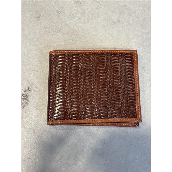 NEW BALLY LEATHER WALLET