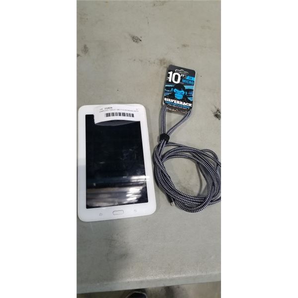 SAMSUNG TABLET SM-T113 WORKING WITH CHARGER