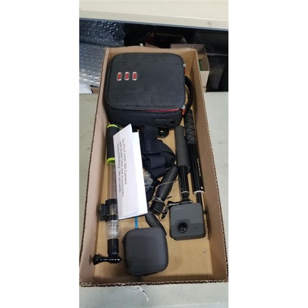 GO PRO FUSION 360 CAMERA WITH BULLET TIME & ACCESSORIES. WORKING. NO SD CARDS