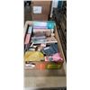 Image 1 : TRAY OF BLOOMORA BEAUTY PRODUCTS INCLUDING STEAM EYE MASK, MOISTURIZING FOOT MASK, ALOE VERA FACIAL 