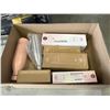 Image 2 : 5 MONT-CLAIR STAINLESS STEEL WATER BOTTLES, MONT-CLAIR KRISTAL GLASS BOTTLE WITH SLEEVE, AND MONT-CL