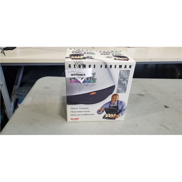 GEORGE FOREMAN LEAN MEAN FAT GRILLING MACHINE