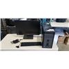 Image 1 : HP PC WITH SAMSUNG MONITOR AND KEYBOARD. COMPUTER NEEDS RESET
