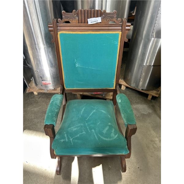 ANTIQUE PARLOUR ROCKING CHAIR