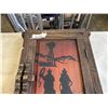Image 2 : WESTERN-THEMED WALL BOX