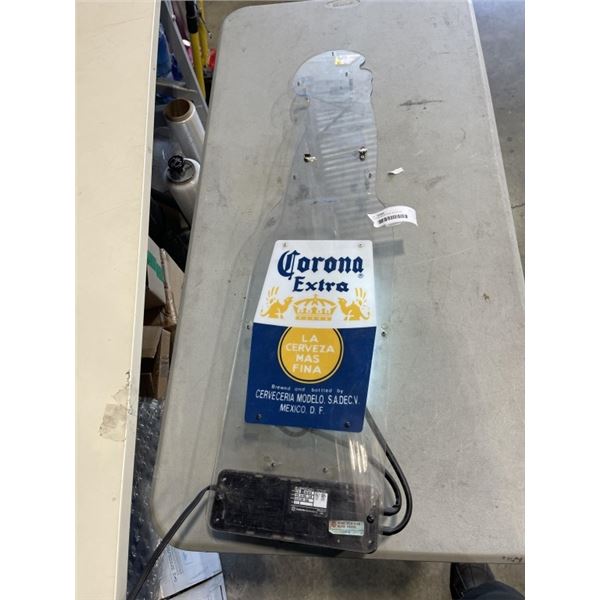 CORONA NEON SIGN. WORKING