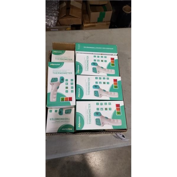 10 NEW MANUNN INFRARED NON-CONTACT THERMOMETERS