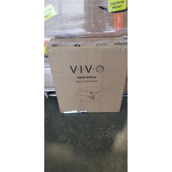VIVO BLACK DESK RISER