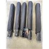 Image 3 : 5 NEW GRAY 42" ARC UMBRELLAS