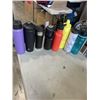 Image 1 : LOT OF INSULATED METAL DRINK BOTTLES