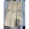 Image 2 : 3 ACCLAIMED 21 INCH BRONZE FLOURESCENT UNDER CABINET LIGHT FIXTURES