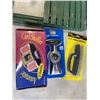 Image 2 : BOX OF HOUSEHOLD ITEMS INCLUDING AUTOMATIC CARD SHUFFLER, IKEA 365 VARDEFULL, SPATULAS, WIRE BRUSH, 