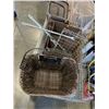 Image 1 : LARGE LOT OF RATTAN AND METAL BASKETS