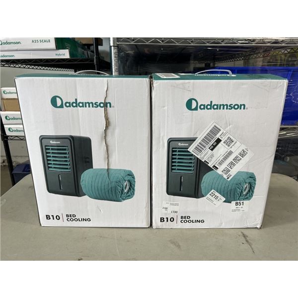 2 ADAMSON B10 BED COOLING SYSTEMS