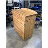 Image 2 : 7 DRAWER PINE HIGHBOY DRESSER