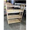 Image 2 : PINE FOLDING BOOKSHELF AND KITCHEN RACK