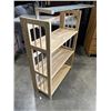 Image 3 : PINE FOLDING BOOKSHELF AND KITCHEN RACK