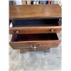 Image 3 : MAHOGANY FINISH DRAWER HIGHBOY DRESSER