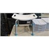Image 3 : ADJUSTABLE BATH & SHOWER CHAIR AND PLASTIC ORGANIZER